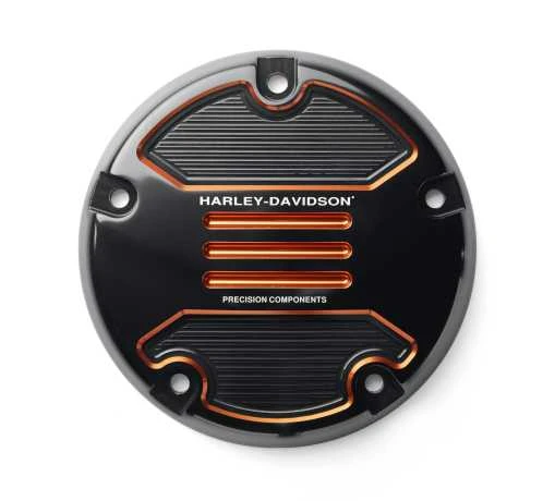 Harley Davidson Adversary Kupplungs-Medaillon Schwarz/orange