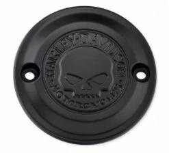 Harley Davidson Timer Deckel Willie G Skull Schwarz