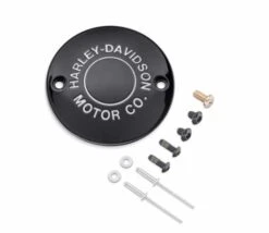 Harley Davidson H-D Motor Co. Timer Deckel Schwarz