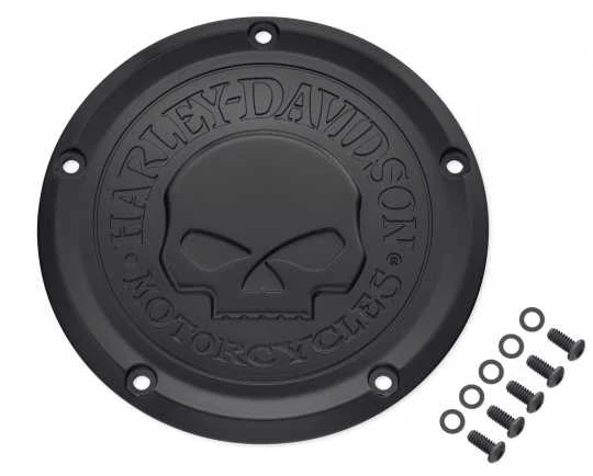 Harley Davidson Willie G Skull Derby Deckel Schwarz