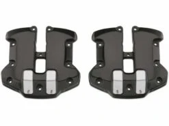 Harley Davidson Dominion Obere Rocker Box Covers Schwarz Contrast Cut