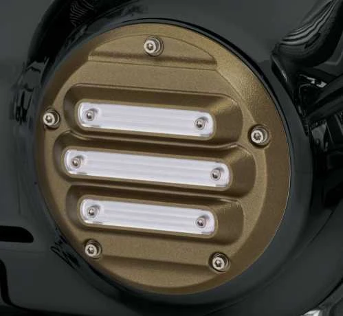 Harley Davidson Dominion Derby Deckel Bronze Contrast Cut - Image 2