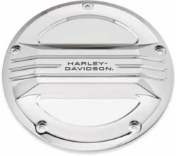 Harley Davidson Airflow Derby Decke Chrom