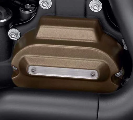 Harley Davidson Dominion Getriebe Side Cover Bronze - Image 2