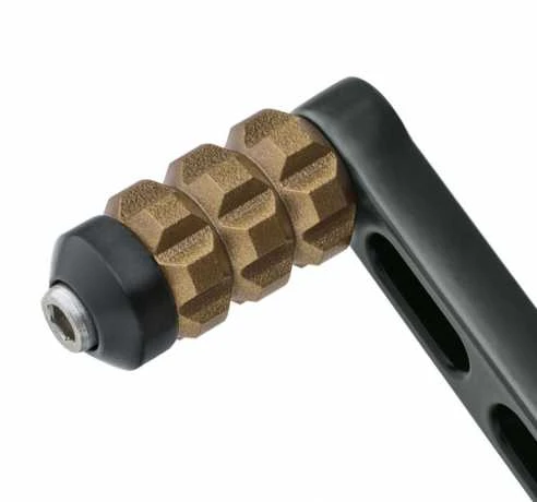 Harley Davidson Dominion Schaltrasten Zierblende Schwarz Gebürstet - Image 2