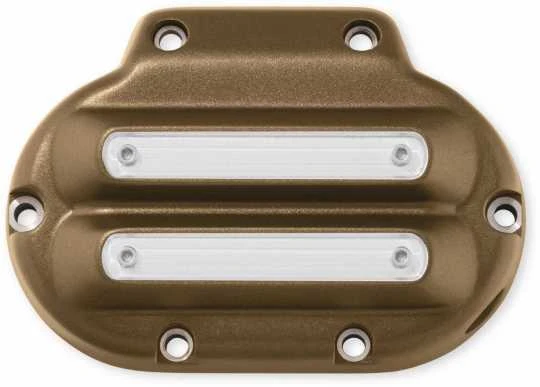 Harley Davidson Dominion Getriebe Side Cover Bronze Contrast Cut