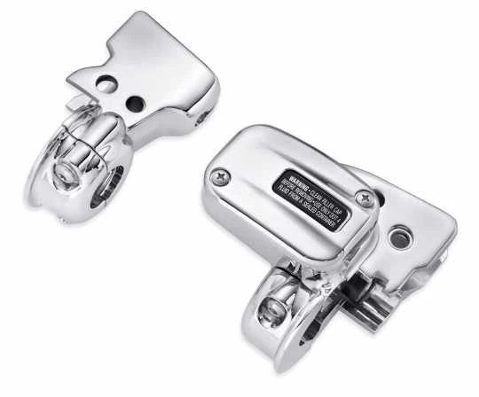 Harley Davidson Kupplungshalter & Hauptbremszylinder Reservoir Chrom
