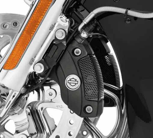 Harley Davidson Bremssattel-Locheinsatz Vorn, Schwarz - Image 2