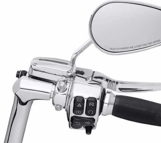 Harley Davidson Kupplungshalter & Hauptbremszylinder Reservoir Chrom - Image 3