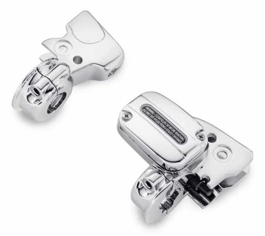 Harley Davidson Kupplungshalter & Hauptbremszylinder Reservoir Chrom