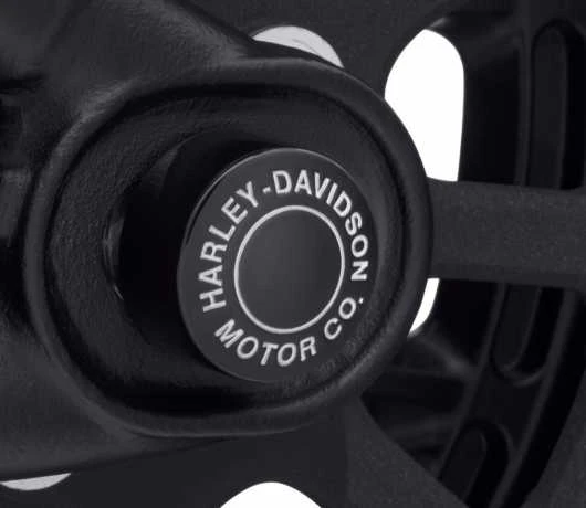 Harley Davidson H-D Motor Co. Achscover Hinten Schwarz - Image 2