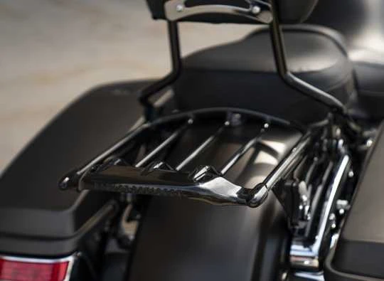 Harley Davidson Abnehmbarer Air Wing Gepäckträger Für Doppelsitzbank Schwarz - Image 4