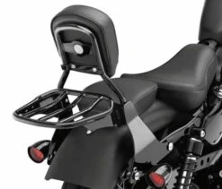 Harley Davidson Konischer Custom-Sport Gepäckträger Schwarz