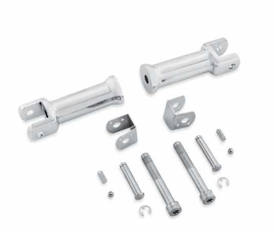 Harley Davidson Sozius Fußrastenhalter Kit Chrom