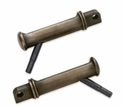 Harley Davidson Brass Fußrasten Mit Styled Verschleißstück