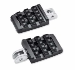 Harley Davidson Dominion Fahrer Fußrasten Schwarz