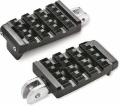 Harley Davidson Dominion Fahrer Fußrasten Schwarz