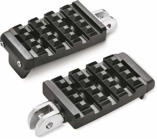 Harley Davidson Dominion Fahrer Fußrasten Schwarz