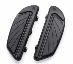Harley Davidson Airflow Fahrer Trittbretter Schwarz
