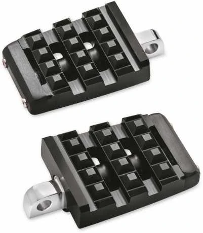 Harley Davidson Dominion Sozius Fußrasten Schwarz