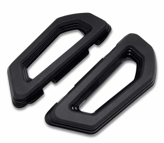 Harley Davidson Empire Sozius Trittbretter Schwarz