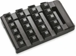 Harley Davidson Dominion Bremspedal Pad Groß Schwarz