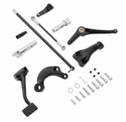 Harley Davidson Vorverlegte Fußrastenanlage Schwarz