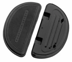 Harley Davidson Half-Moon Sozius Trittbrettwannen Schwarz