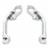 Harley Davidson Montagekit Für Einstellbare Highway Fußrasten 5" Lang, Abgewinkelt Chrom