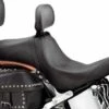 Harley Davidson Signature Sitz Mit Fahrerrückenlehne 16" Glatt