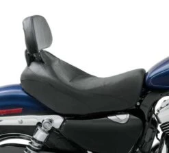 Harley Davidson Signature Solo Sitz Mit Fahrerrückenlehne 15"