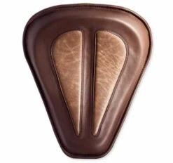 Harley Davidson Solo Federsattel Leder Braun