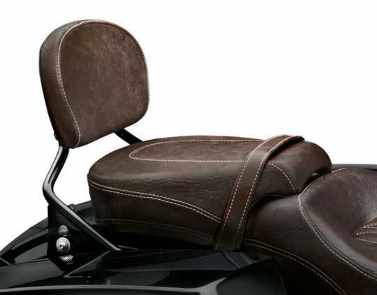 Harley Davidson Low Profile Soziussitz 11" Mahagoni Braun - Image 3