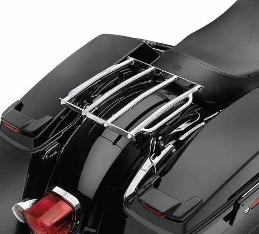 Harley Davidson Abnehmbarer Solo Gepäckträger Chrom - Image 2