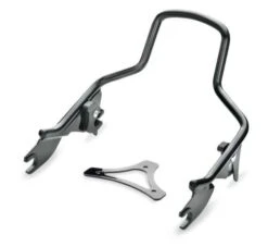 Harley Davidson Abnehmbarer Sissy Bar Bügel Kurz Schwarz