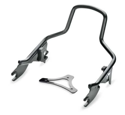 Harley Davidson Abnehmbarer Sissy Bar Bügel Kurz Schwarz