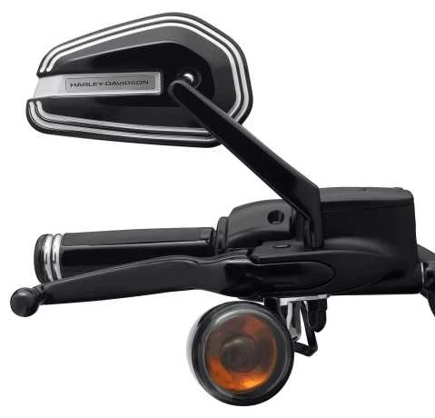 Harley Davidson Empire Spiegel Schwarz Cut - Image 2