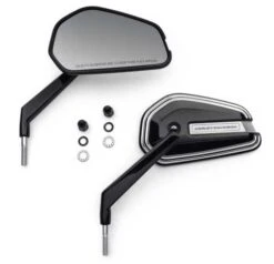 Harley Davidson Empire Spiegel Schwarz Cut