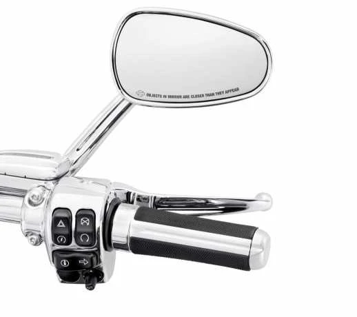 Harley Davidson Airflow Lenkergriffe Chrom - Image 2