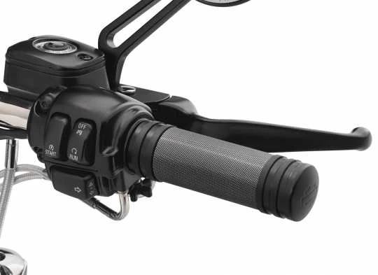 Harley Davidson Lenkergriffe Diamond Black - Image 2