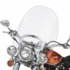 Harley Davidson Abnehmbare King-Size Nostalgic Windschutzscheibe 21" Klar