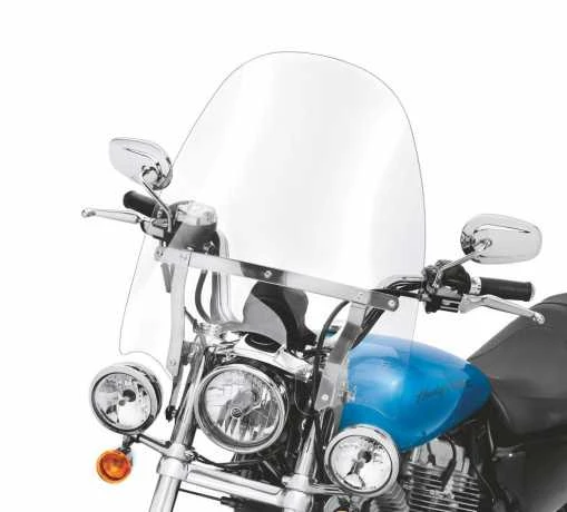 Harley Davidson Abnehmbare Kompakt-Windschutzscheibe 18" Klar - Image 2