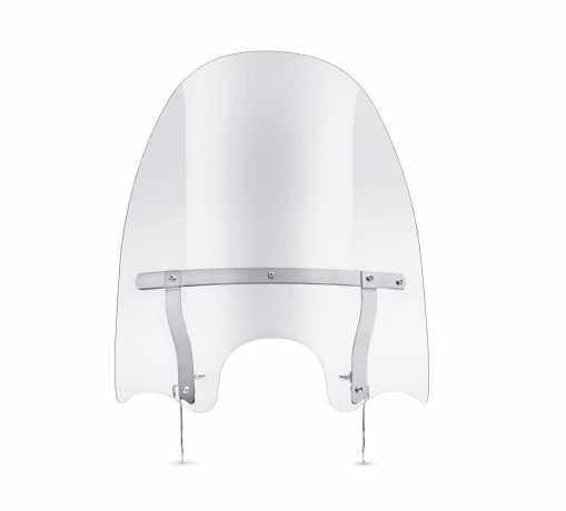 Harley Davidson Abnehmbare Kompakt-Windschutzscheibe 18" Klar