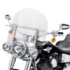 Harley Davidson Abnehmbare King-Size Windschutzscheibe 18" Klar & Polierte Streben