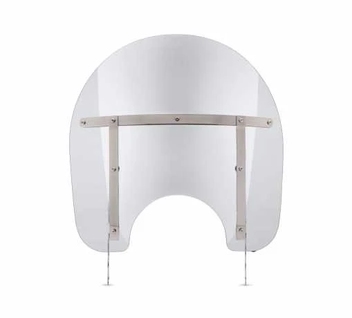 Harley Davidson Abnehmbares Windschild 16" Leicht Getönt