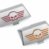 Harley Davidson Fenderspitzen-Kit Mit Glaseinsatz Und Skull Logo