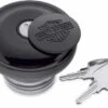 Harley Davidson Tankdeckel Bar & Shield Self-Locking Schwarz