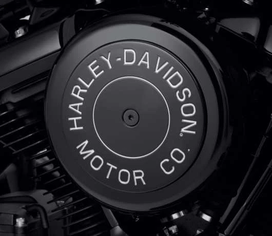 Harley Davidson H-D Motor Co. Luftfilter Zierblende Schwarz - Image 2