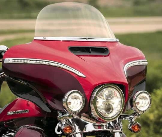 Harley Davidson Defiance Scheinwerfer Zierring 7" Chrom - Image 3