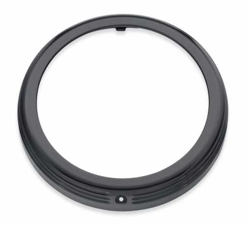 Harley Davidson Defiance Scheinwerfer Zierring 7" Schwarz